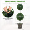 Lucktree 3 FT Artificial Boxwood Topiary Tree(1/2)