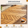 Lucktree 30 PCS Interlocking Patio Flooring Tiles with Drainage Base
