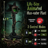 Lucktree 6.2 FT Halloween Animated Standing Horror Piranha Plant Decoration