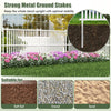 Lucktree Air Conditioner Fence 2/4 Panels - 45''W x 45''H Outdoor Fence Privacy Screen with Metal Stakes