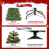 Lucktree 7.5 Ft Artificial Christmas Tree