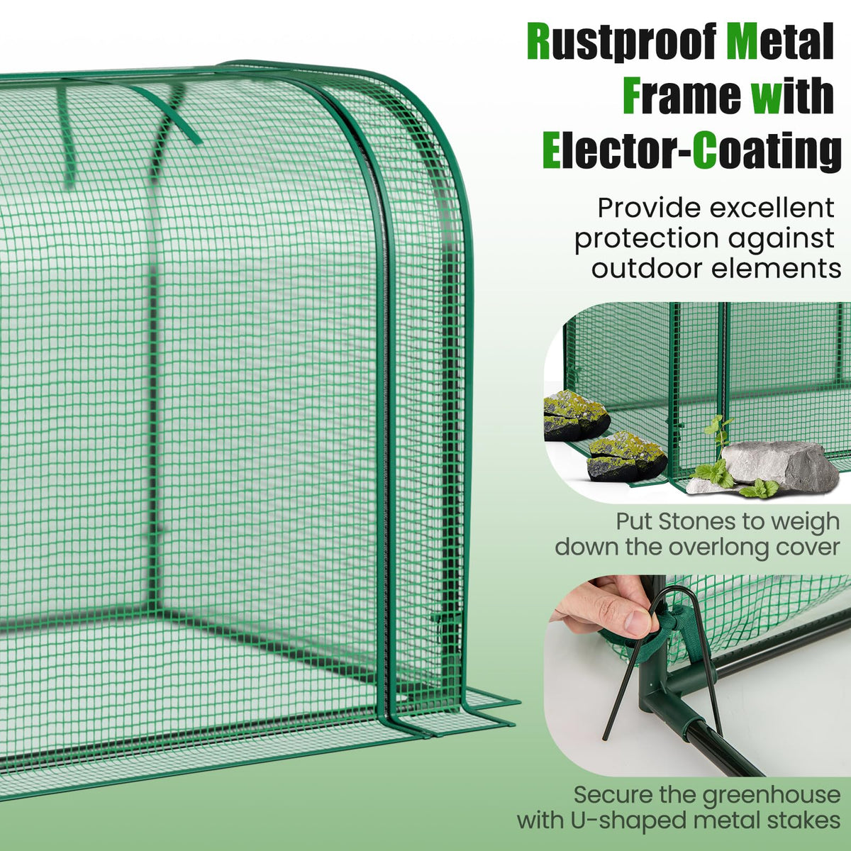 Lucktree Mini Portable Greenhouse
