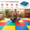 Lucktree Puzzle Exercise Mats | 0.5" Thick EVA Interlocking Foam Floor Tiles for Protective