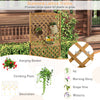 Planter Raised Bed with Trellis - Lucktree