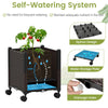 Lucktree Raised Garden Bed Planter Box with Trellis