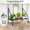 Lucktree Metal Garden Trellis for Climbing Plants