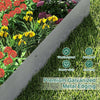 Lucktree Galvanized Metal Landscape Edging 6 Packs 20FT Heavy-Duty Hammer-in Edging Border