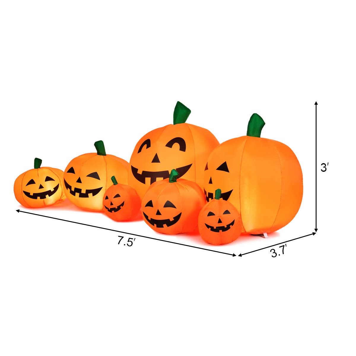 Lucktree 7.5 Ft Halloween Decorations