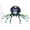 Lucktree 6 Ft Halloween Inflatable Spider, Spider with LED Lights Outdoor Indoor Halloween Decorations
