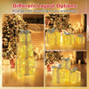 Lucktree 3 Pieces Christmas Lighted Gift Boxes ( Laser Fish Scale )