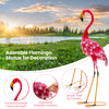 Lucktree Flamingo Garden Statues Set of 2