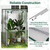 Lucktree Portable Mini Greenhouse with Roll-Up Zippered Door