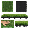 Lucktree 12” x 12” Pack of 30 Fake Grass Turf Tiles Set
