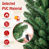 Lucktree 5ft / 6ft / 7ft / 8ft Artificial Skinny Xmas Tree with Quick Shape Technology