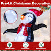 Lucktree Lighted Christmas Decoration Penguins