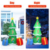 6FT Inflatable Christmas Tree w/Gift Boxes Blow Up Lighted Outdoor Decoration