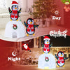 Lucktree Lighted Christmas Penguins & Igloo Decorations