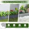 Lucktree 6 Pack Galvanized Steel Landscape Edging