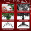 Lucktree Pre-Lit Christmas Tree with 8 Lighting Modes