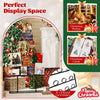 Lucktree 2 Pack Christmas Tree Photo Holder with 36 Round Clips