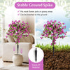 Lucktree 2 Pack Artificial Bougainvillea Trees | 43.5" Sun-Protective Fake Silk Floral Plants