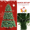 Lucktree 5 ft / 6 FT Pre-Lit Artificial Christmas Tree - LucktreeUS