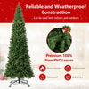 Lucktree 12 FT Pre-Lit Artificial Christmas Tree with Quick Power Connector
