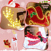 Lucktree Lighted Christmas Reindeer & Sleigh Set, Light-up Xmas Decorations with 462 LED Lights