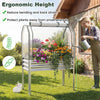 Lucktree Raised Garden Bed with Legs & Greenhouse Cover (1/2)