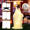 Lucktree Halloween Light Up Family Ghosts, 4 PCS LED Glowing Halloween Ghosts