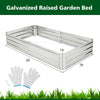 Lucktree Galvanized Raised Garden Bed