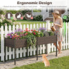 Lucktree 6 x 2 FT Raised Garden Bed with Legs