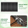 Lucktree Raised Garden Bed with Trellis | 58'' Tall PE Rattan Planter Box w/Liner & Drainage