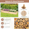 Lucktree Wood Raised Garden Bed with Corner Drainage