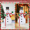 Lucktree 5 FT Pop-up Lighted Christmas Snowman