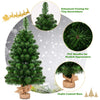 3 FT Entryway Artificial Christmas Tree with 96 Branch Tips