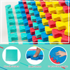 Lucktree 12 Tiles Exercise Flooring Mats with Border, Non-Slip EVA Foam Protective Mats