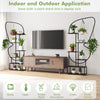 Lucktree 2 Pack 6-Tier Butterfly-Shaped Plant Stand Indoor