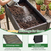 Lucktree Solid Pine Wood Planter Box w/Legs
