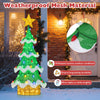 Lucktree Lighted Christmas Tree Outdoor Indoor 3D Mesh Tree with 34 Colorful Strawberry Bulbs