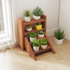 Lucktree Plant Stand for Desk 4-Tier Small Tabletop Ladder Shelf for Succulents