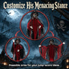 9.4 FT Animated Halloween Hanging Pirate with Glowing Eyes