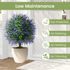 Lucktree 22'' Artificial Wisteria Topiary Ball Tree with Vivid Wisteria
