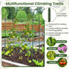 Lucktree Raised Garden Bed with Climbing Trellis, Self-Watering Elevated Planter