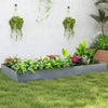 Lucktree 6 Pack Galvanized Steel Landscape Edging