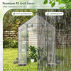 Lucktree 57”L x 57”W x 77”H Walk-in Greenhouse for Outdoors