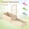 Lucktree Wooden Raised Garden Bed