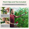 Lucktree 2 in 1 Round Trellis for Climbing Flower Vegetable Fruit