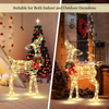Lucktree Lighted Christmas Reindeer
