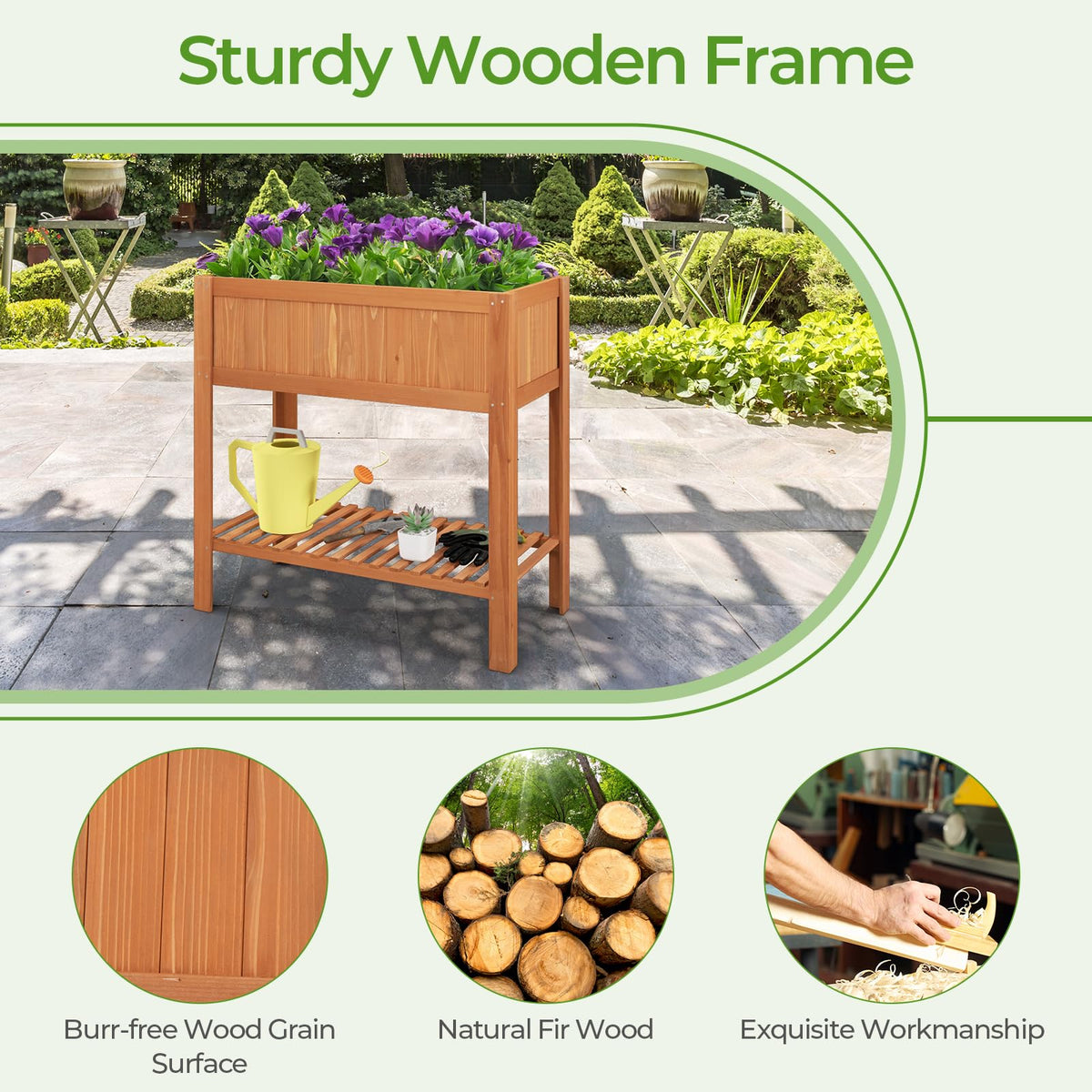 Lucktree Raised Garden Beds Outdoor
